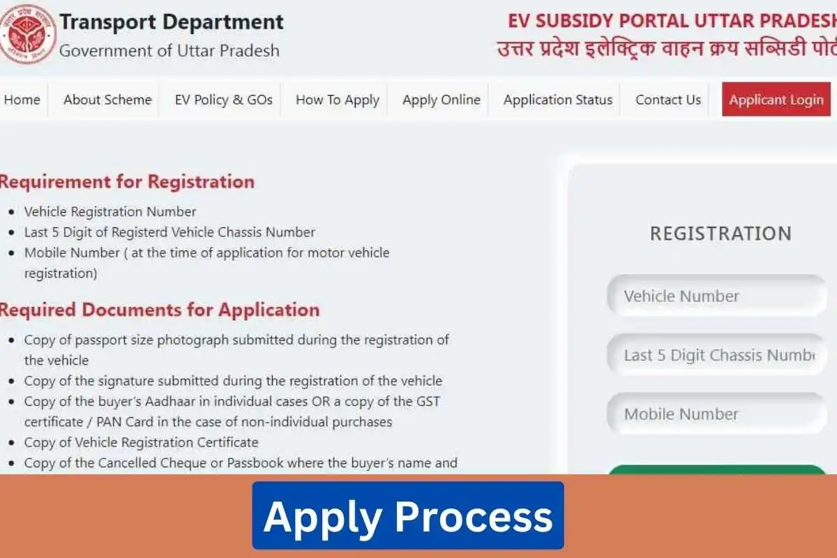 UP EV Subsidy Portal