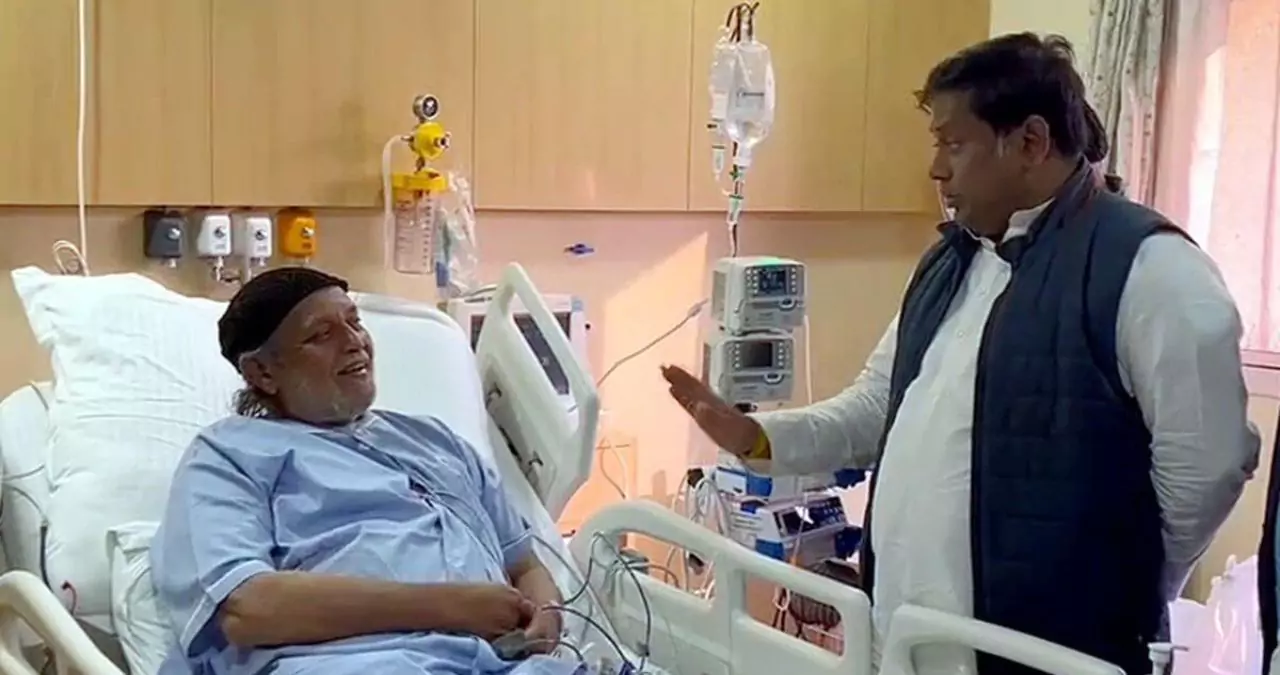 Mithun Chakraborty First Video Hospital